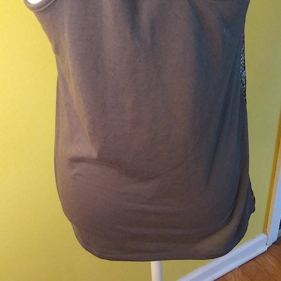 No Boundaries. Day Trip Sequins Tank Top Size M - Picture 6 of 13